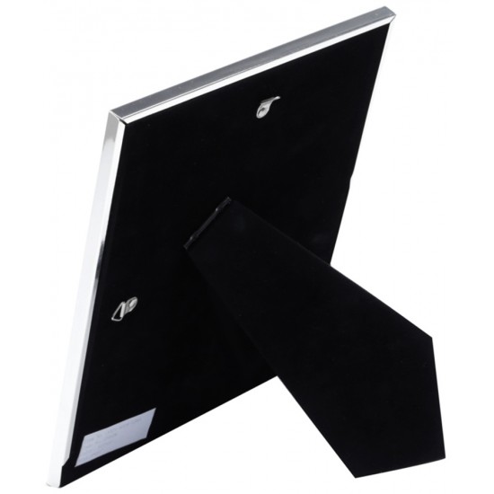 Porta Retrato 8x10cm Aco Bambu Prateado